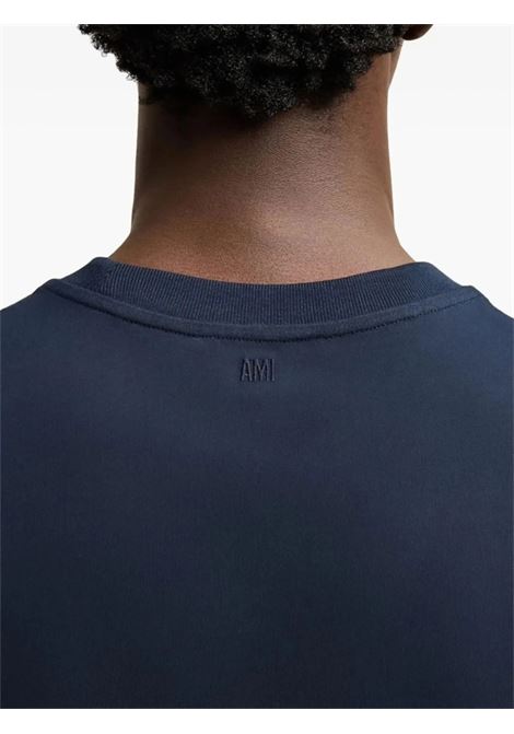 t-shirt adc uomo blu AMI PARIS | BFUTS035.724430